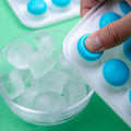 21 Cavity Up Ice Cube Trays-Easy Release Food  Grade  (2 Pc Set)