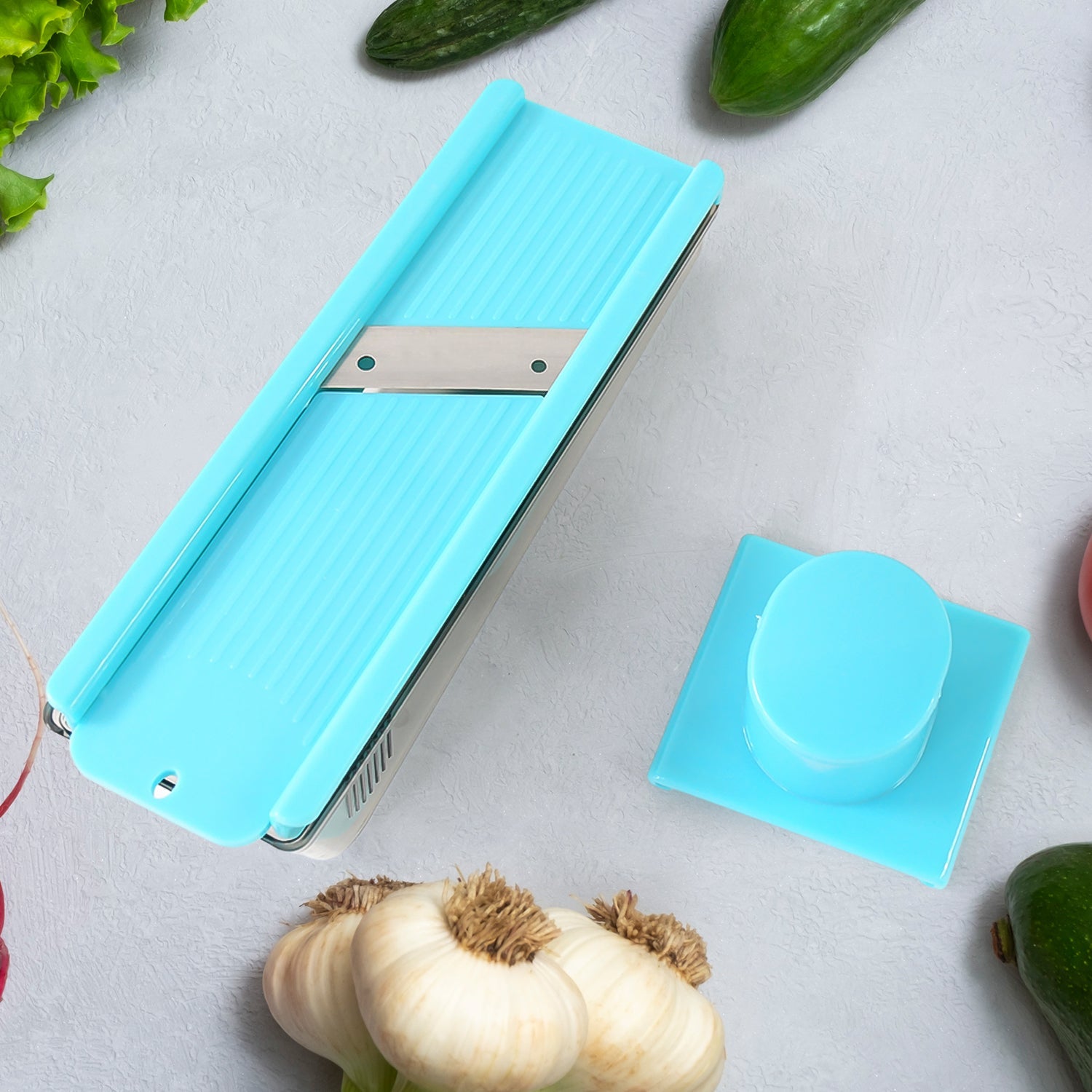 2-in-1 Multipurpose Vegetable & Dry Fruit Slicer (1 Pc)