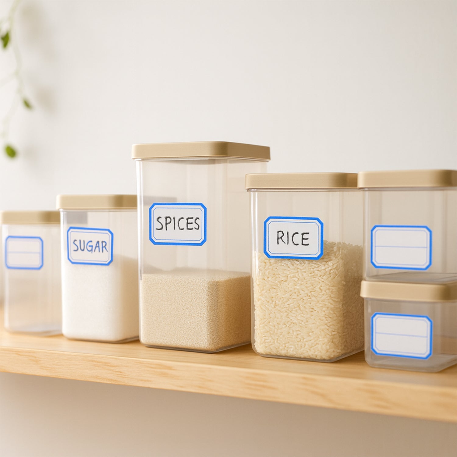 Kitchen Organizer Label