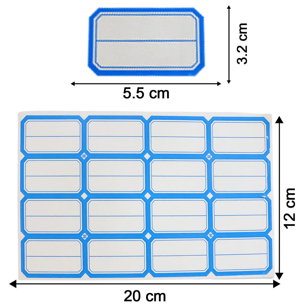 1 Sheets Self-Adhesive Label Stickers