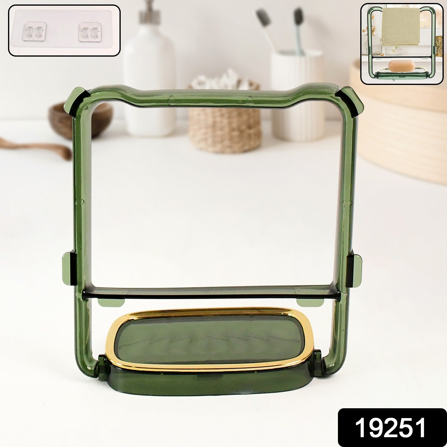 Soap and Towel Stand