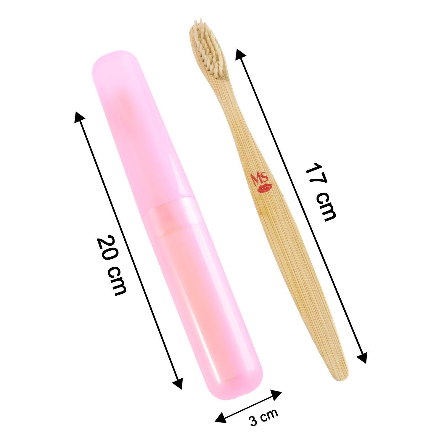 2-in-1 Soft Toothbrush & Tongue Cleaner for All Ages (1 Pc, With Cover)